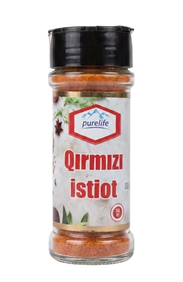 PURE LIFE Qırmızı İstiot 50 q – Zəngin Dad və İştahaçan Aroma