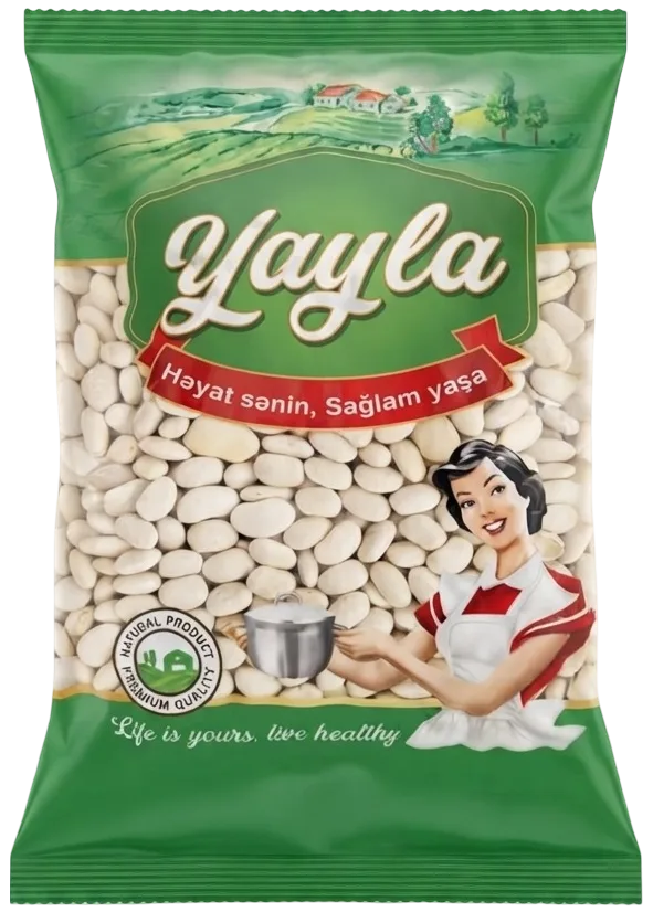 YAYLA Ağ Lobya 650 q – Dadlı və Universal Paxlalı Məhsul