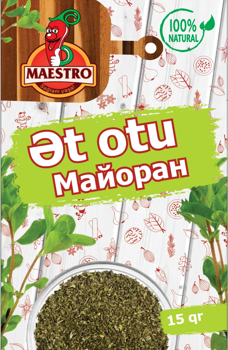 Ət Otu, Hil və İstiot Dənəli | Təbii Ədviyyatlar | MAESTRO