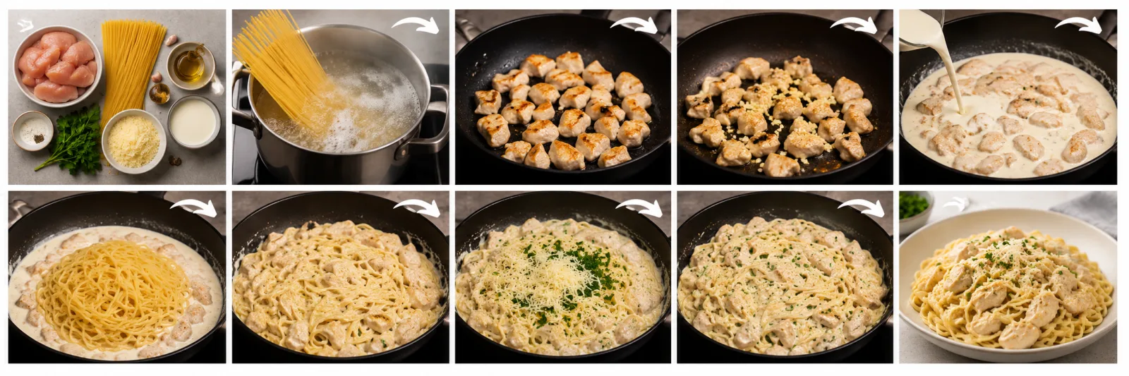 Home-style chicken